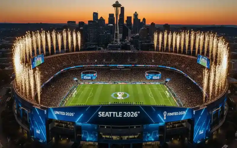 AI image of Seattle Lumen Field Stadium